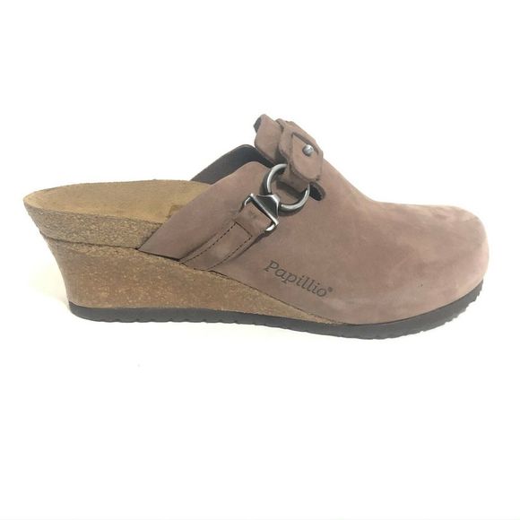birkenstock wedge clogs